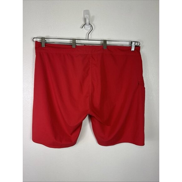Volcom Men's 40 Mod-Tech Hawaii Hybrid Cargo Shorts Red FLAW Inseam 9.75" - Picture 2 of 11